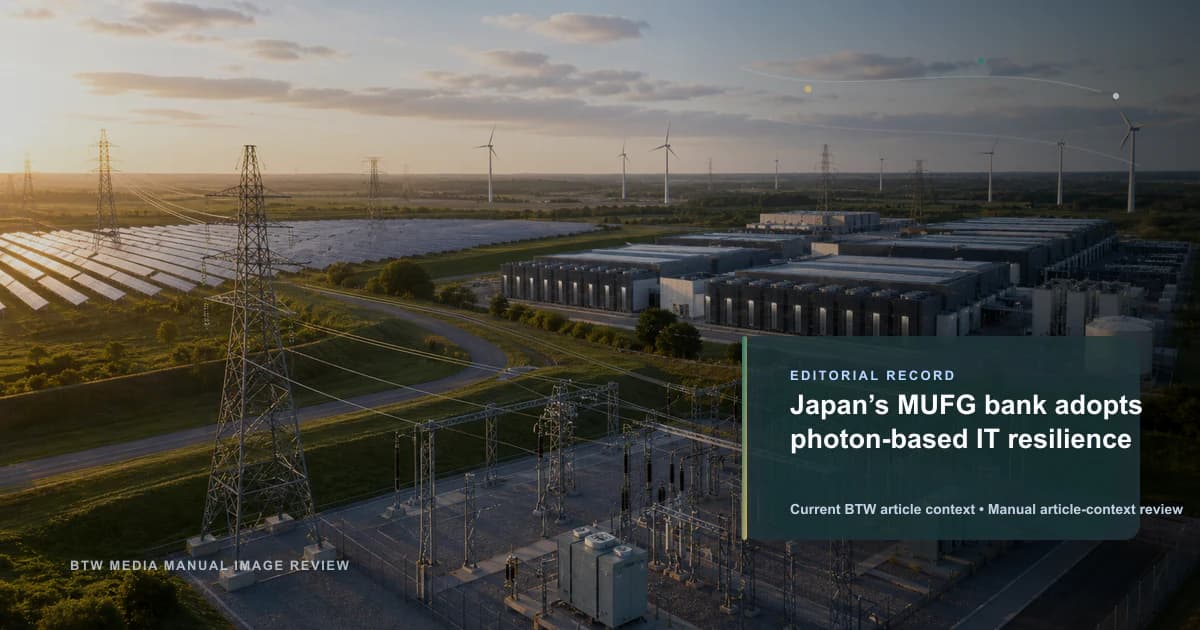La banque MUFG du Japon adopte la résilience informatique photonique