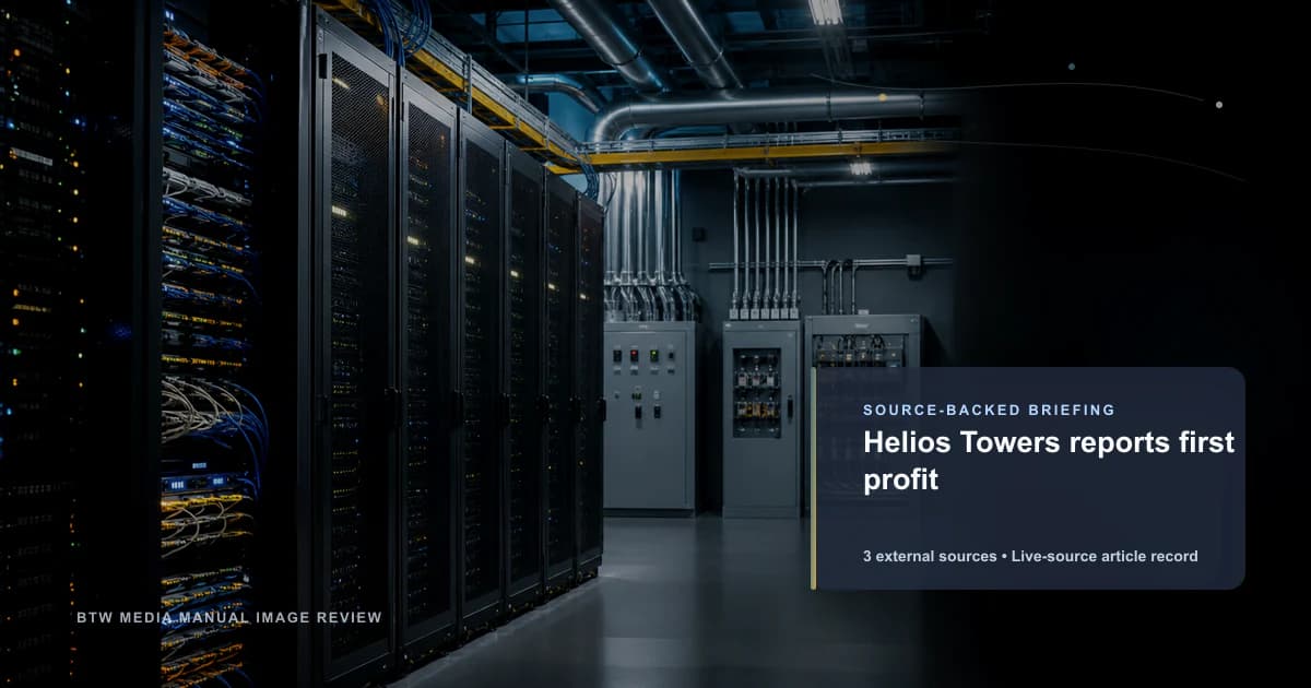 Helios Towers déclare son premier bénéfice