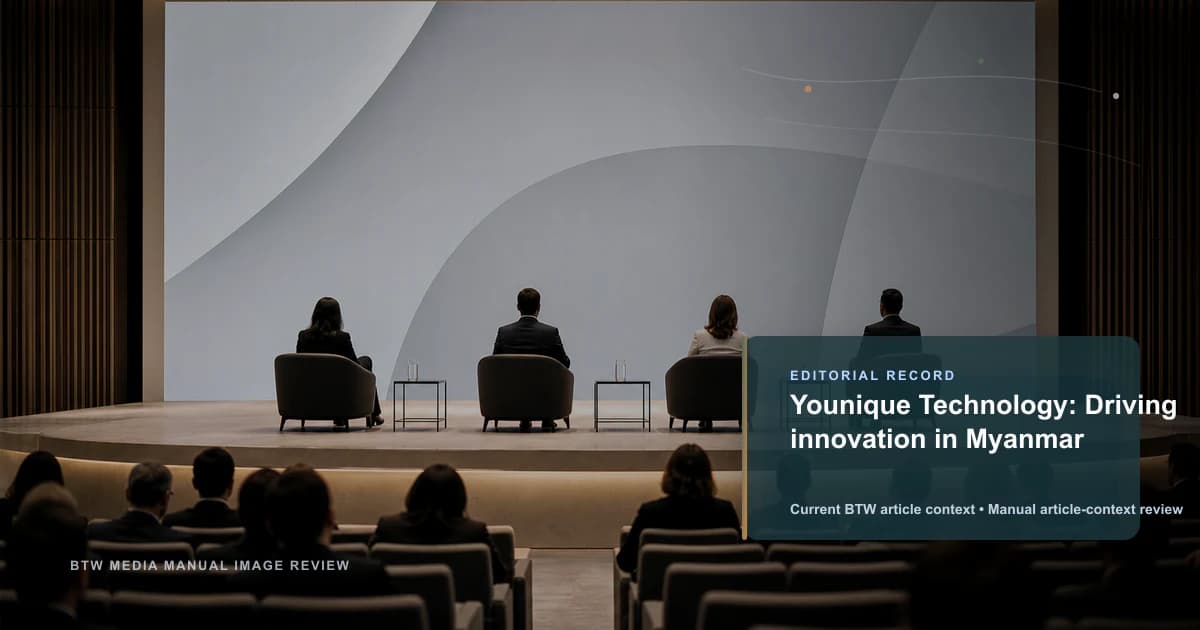Younique Technology: Moteur de l'innovation au Myanmar