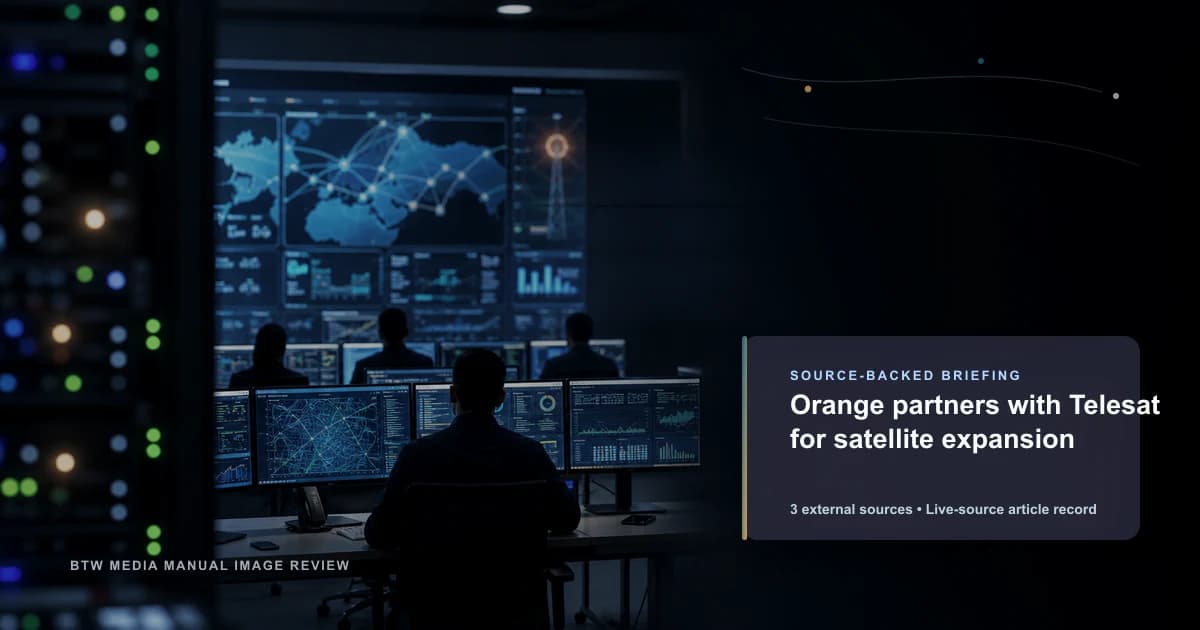 Orange coopera com Telesat para expansão de satélites