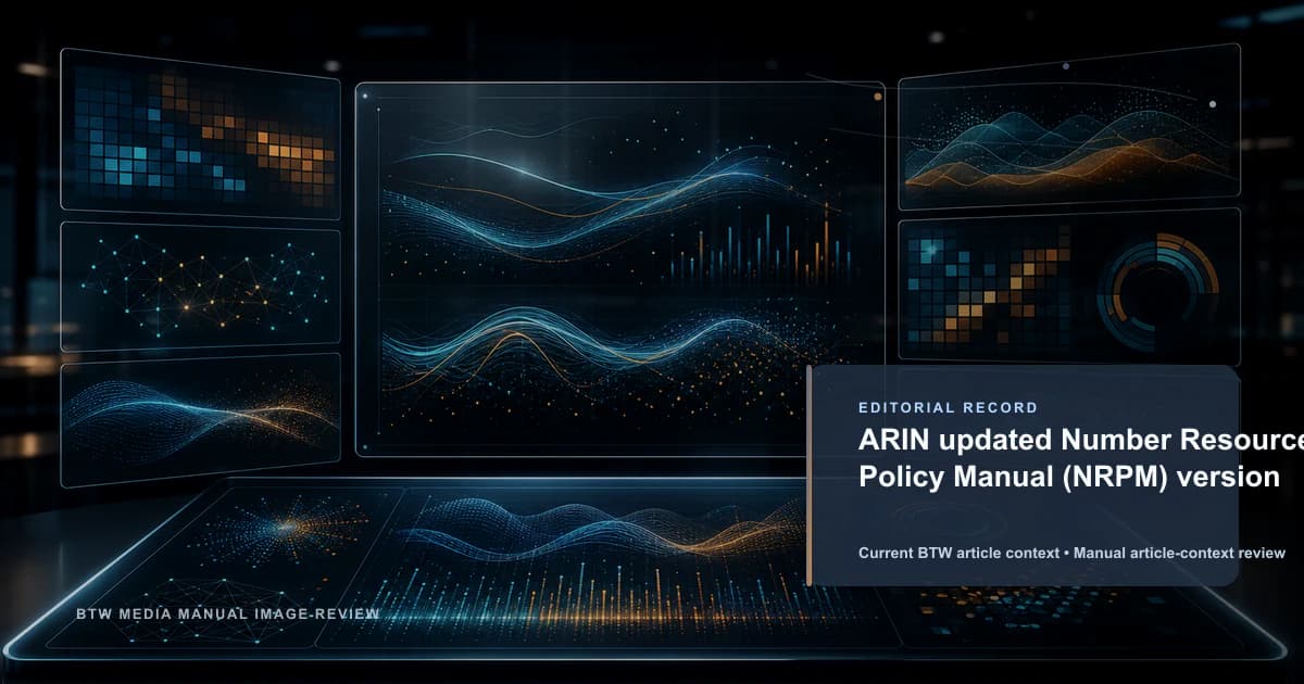 ARIN actualiza el Manual de Políticas de Recursos Numéricos (NRPM)