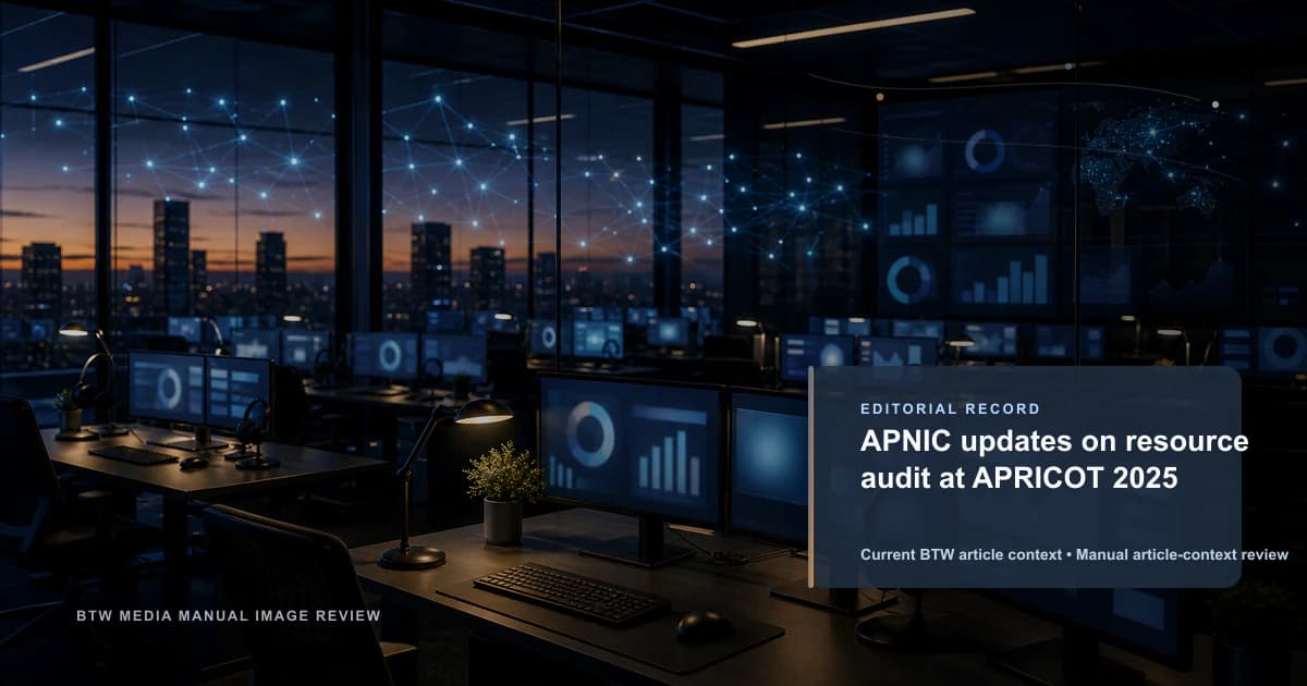 APNIC fait le point sur l’audit des ressources à APRICOT 2025