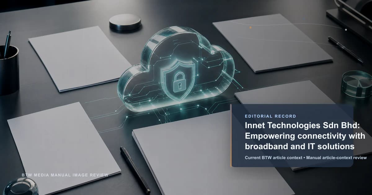Innet Technologies Sdn Bhd : Renforcer la connectivité avec le haut débit et les solutions IT