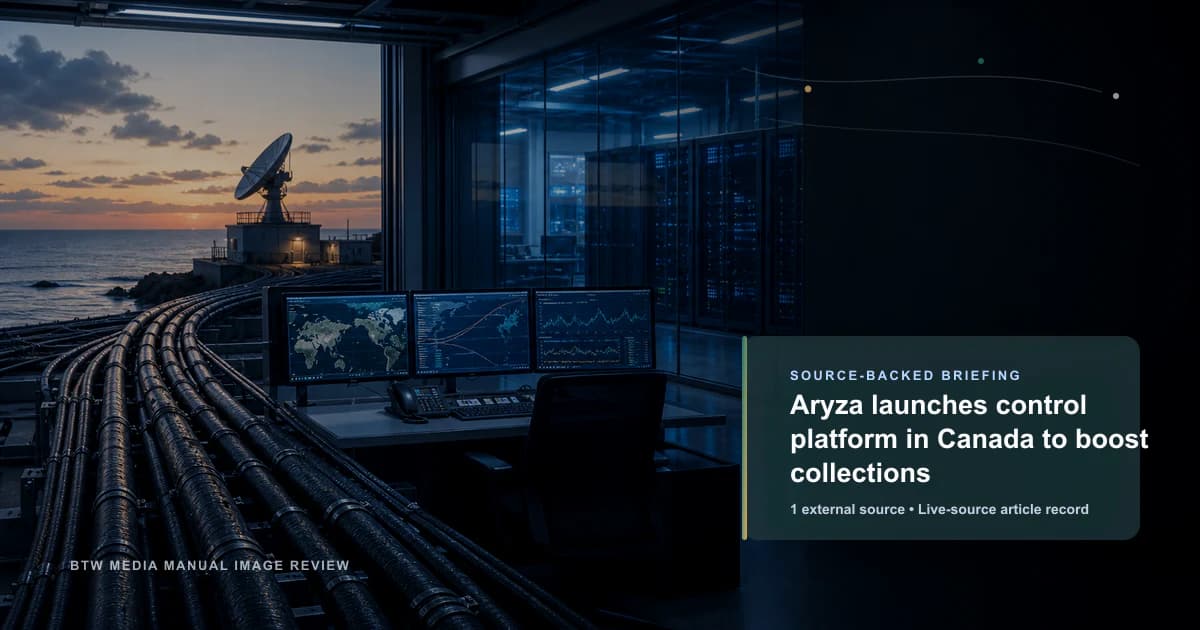 Aryza launches control platform in Canada to boost collections source-backed briefing visual