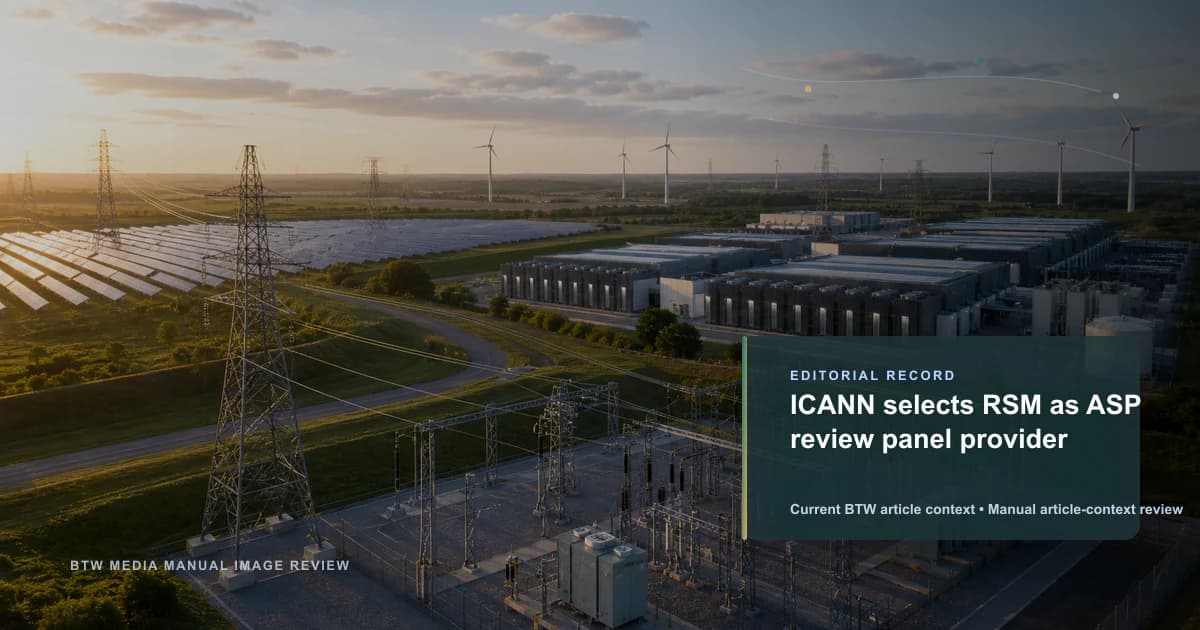ICANN selects RSM as ASP review panel provider reviewed editorial briefing visual