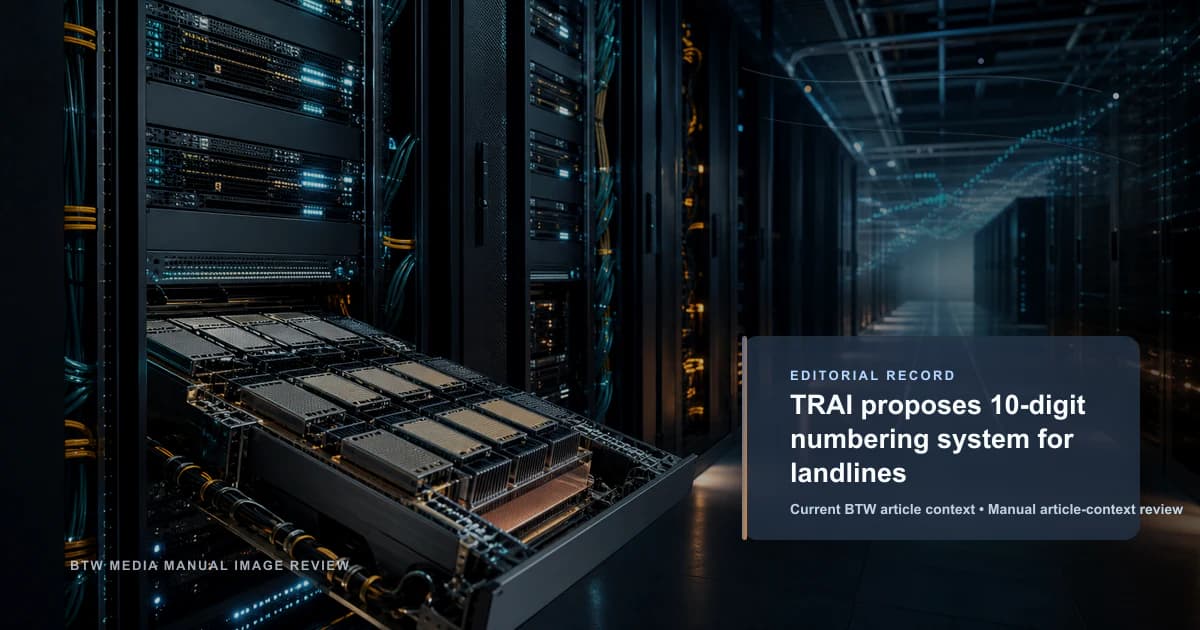 TRAI propose un système de numérotation à 10 chiffres pour les lignes fixes