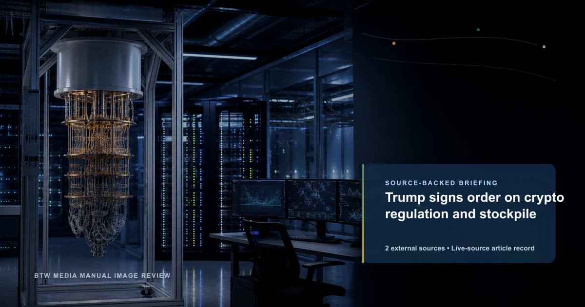 Trump unterzeichnet Dekret zur Regulierung von Kryptowährungen und nationalem Kryptovorrat