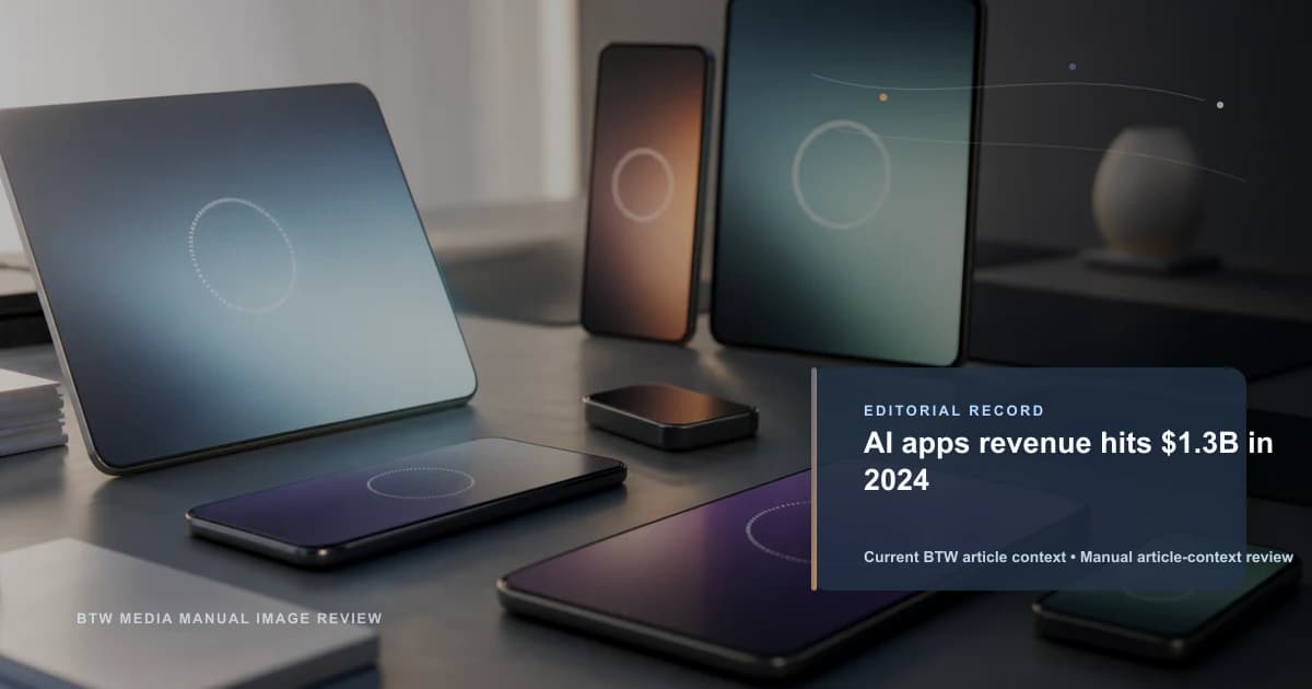 Les revenus des applications d'IA atteignent 1,3 milliard de dollars en 2024