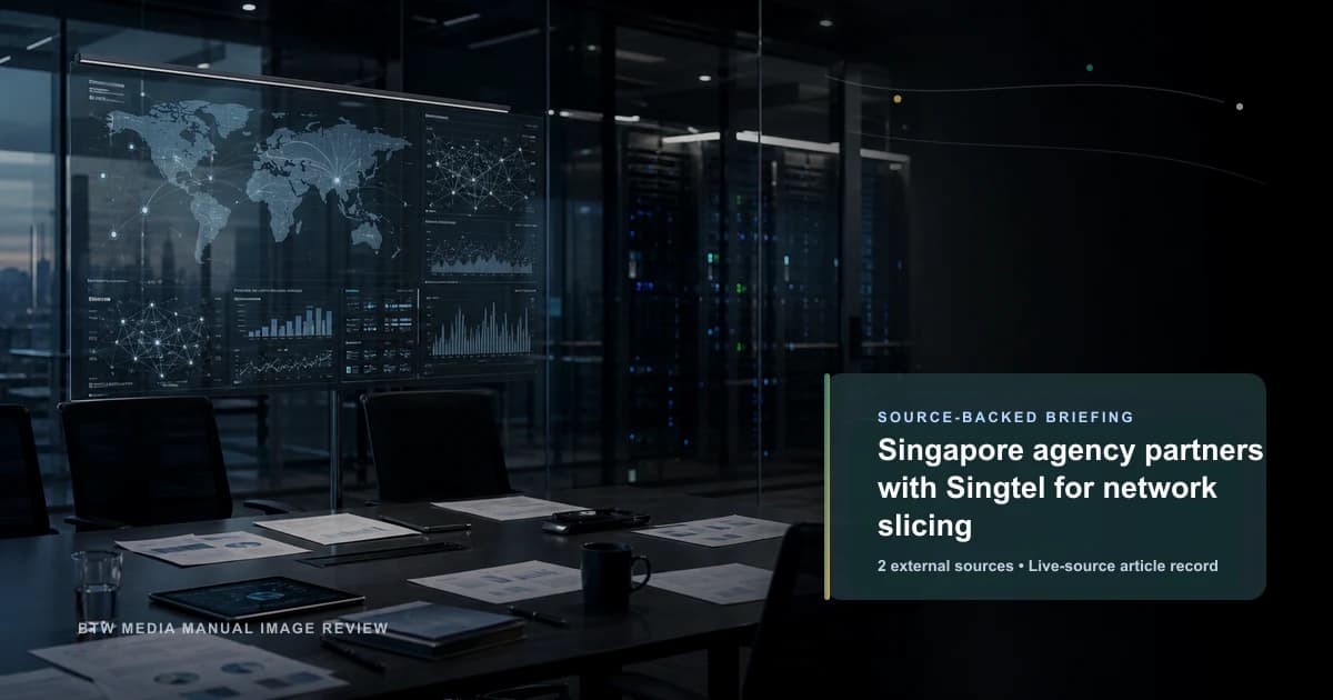 L’agence singapourienne s’associe à Singtel pour le network slicing