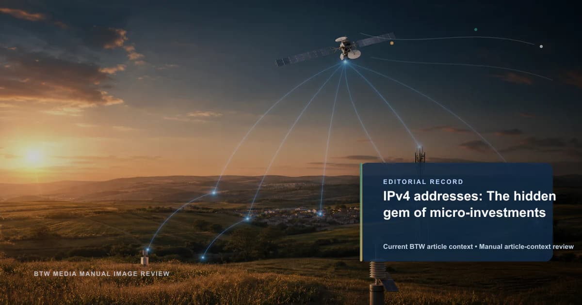 Adresses IPv4 : le trésor caché des micro-investissements