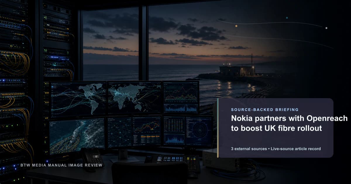 Nokia se asocia con Openreach para impulsar el despliegue de fibra en Reino Unido