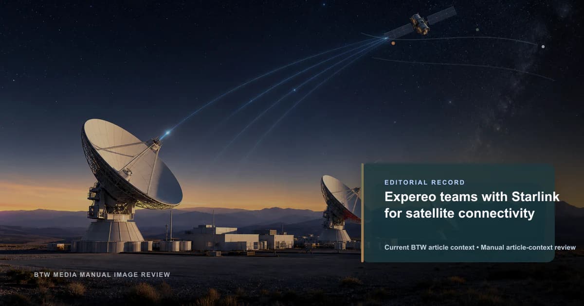 Expereo kooperiert mit Starlink für Satellitenkonnektivität