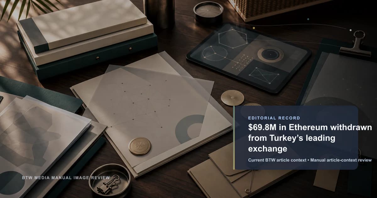 69,8 M$ en Ethereum retirés de la principale bourse de Turquie