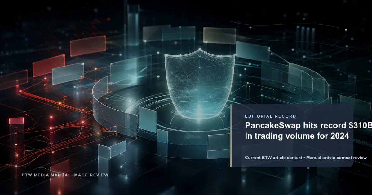 PancakeSwap enregistre un volume d'échange record de 310 milliards de dollars en 2024
