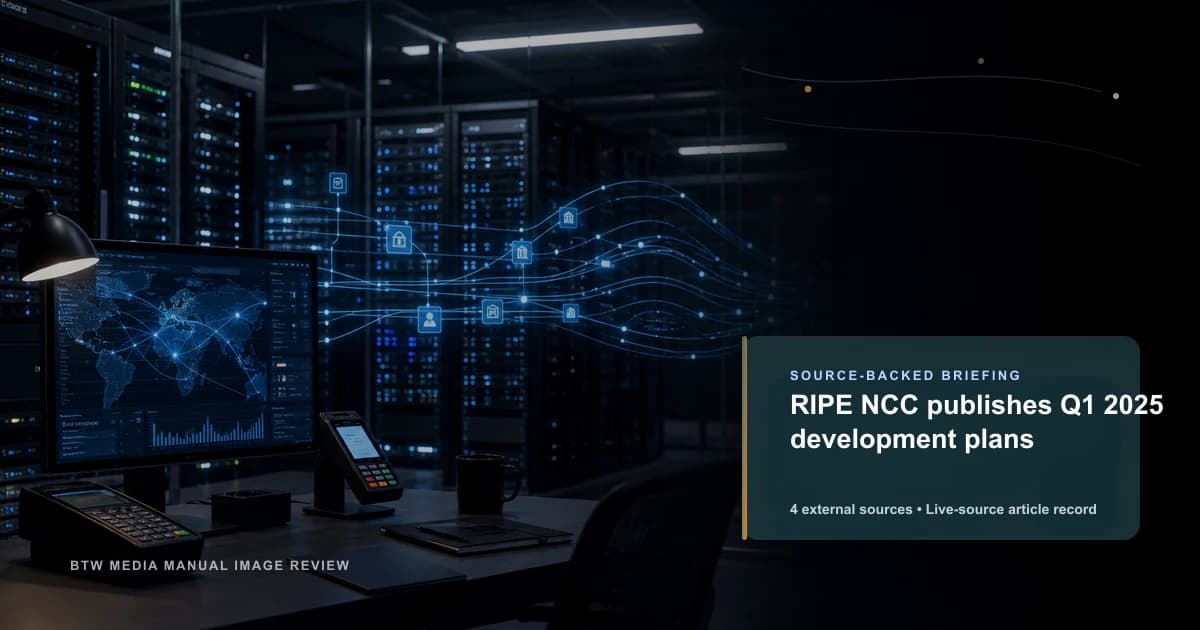 RIPE NCC publie ses plans de développement du T1 2025