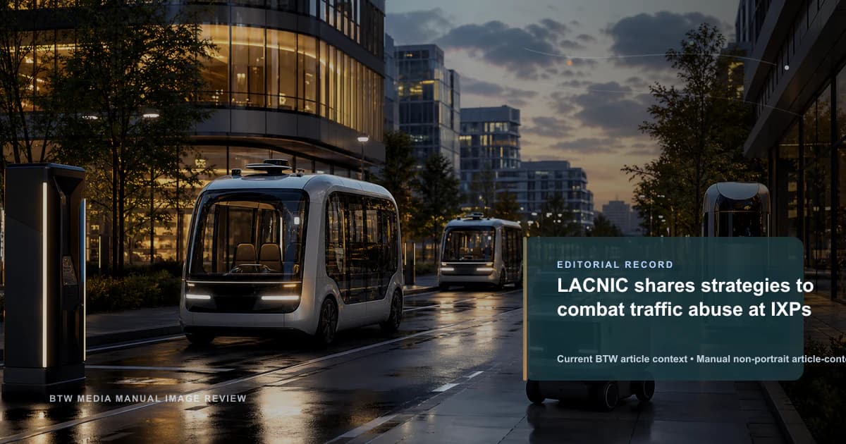 LACNIC shares strategies to combat traffic abuse at IXPs reviewed editorial record image