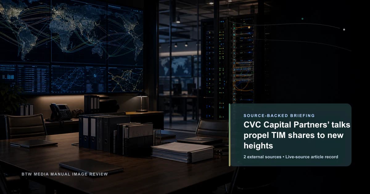 Les pourparlers de CVC Capital Partners propulsent les actions TIM vers de nouveaux sommets
