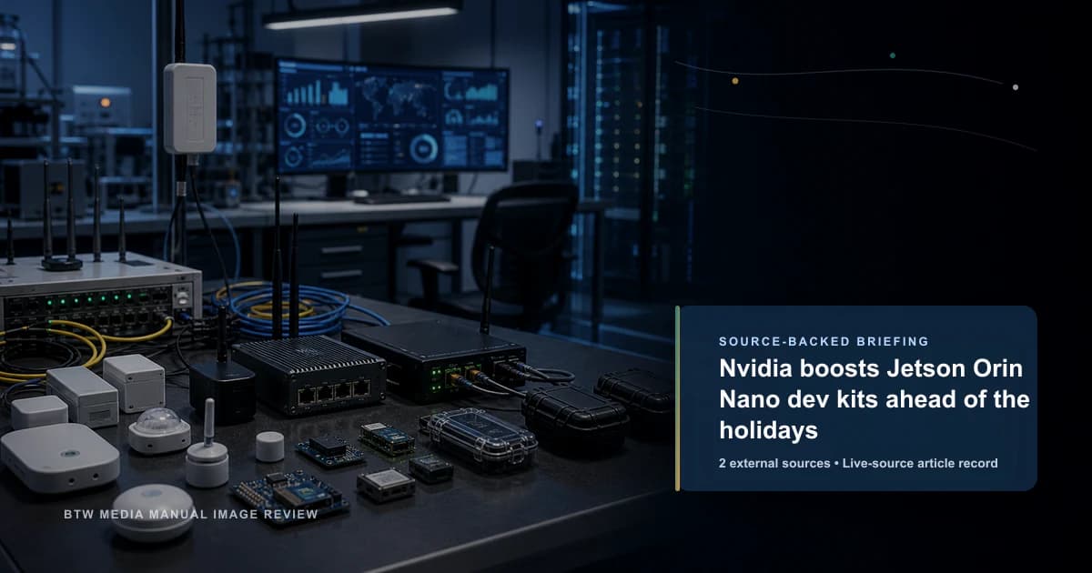 Nvidia renforce les kits de développement Jetson Orin Nano avant les fêtes