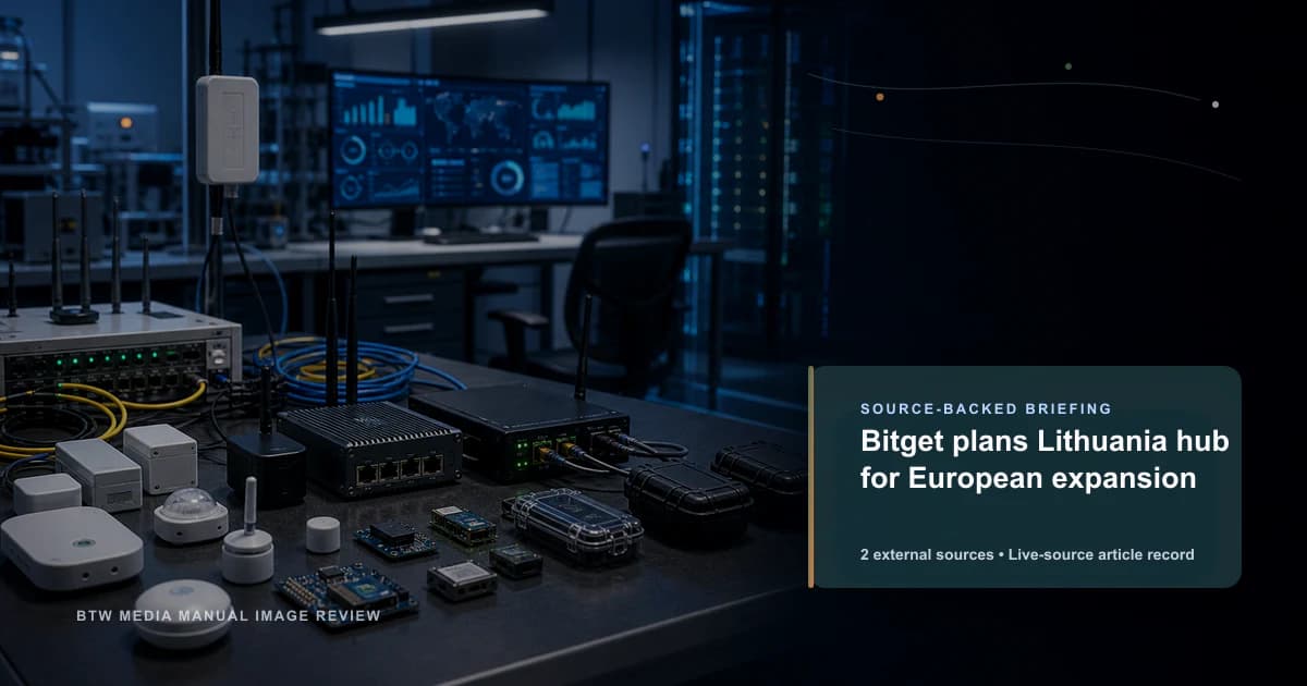 Bitget prévoit un hub en Lituanie pour son expansion européenne
