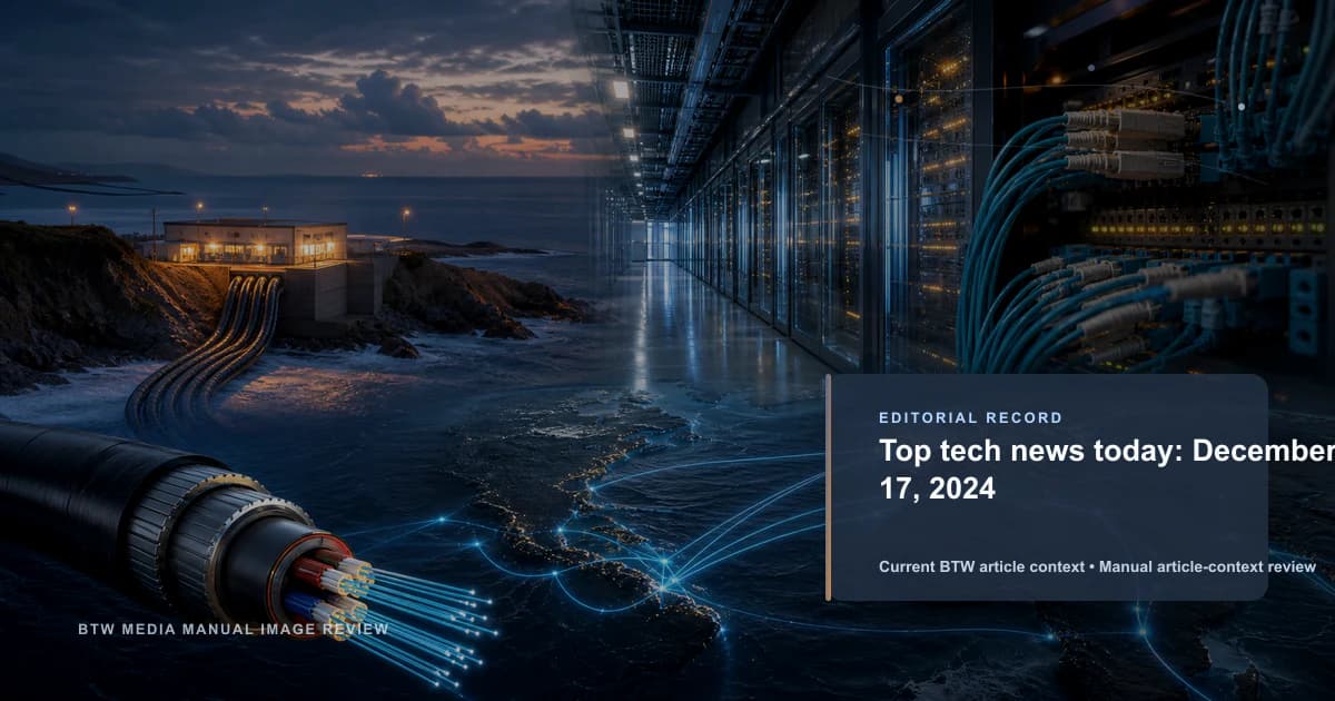 Actualités tech du jour: 17 décembre 2024