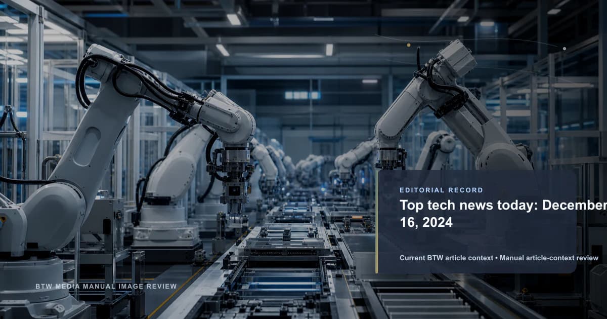 Actualités tech du jour: 16 décembre 2024