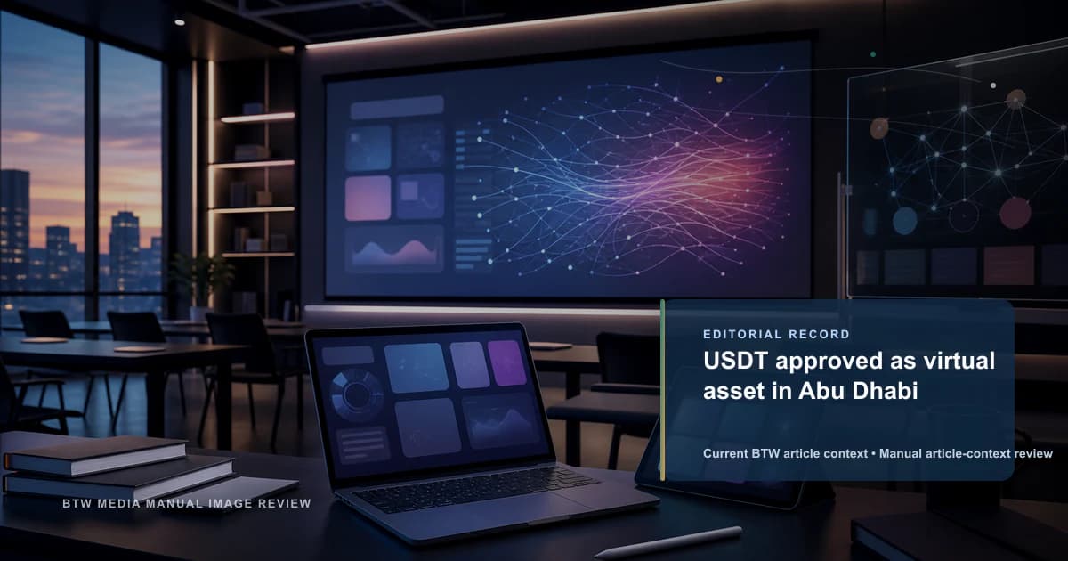 USDT approved as virtual asset in Abu Dhabi reviewed editorial image