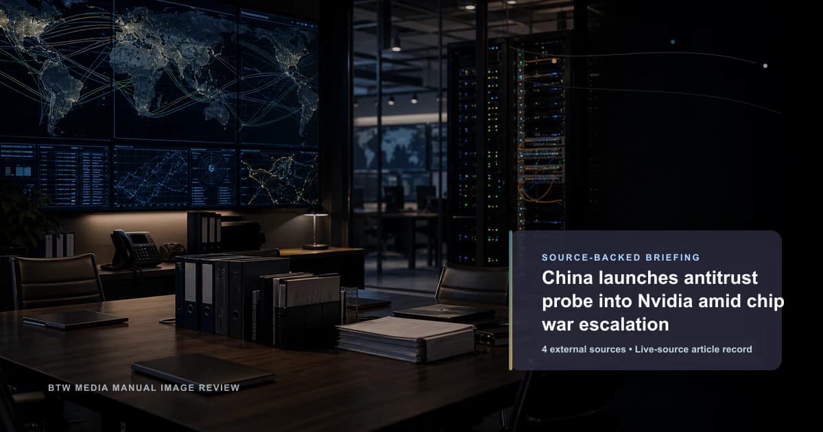La Chine lance une enquête antitrust sur Nvidia dans le cadre de l'escalade de la guerre des puces