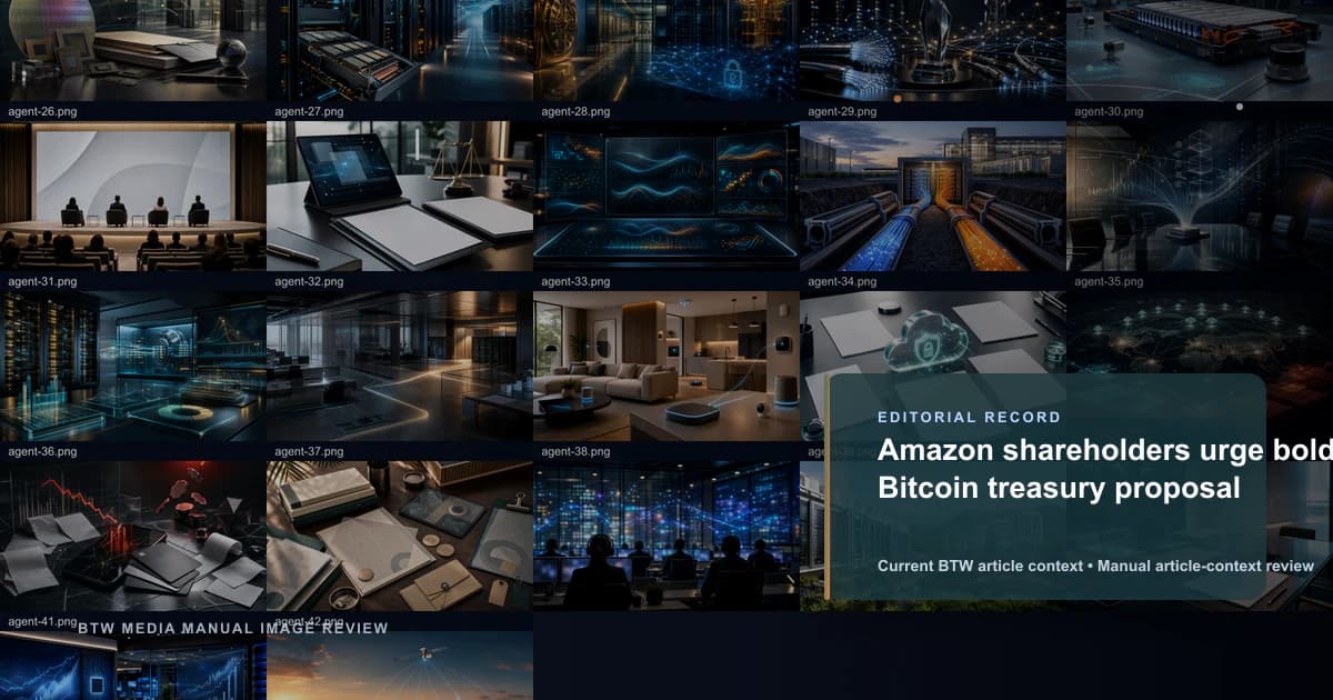 Les actionnaires d'Amazon proposent une trésorerie Bitcoin audacieuse