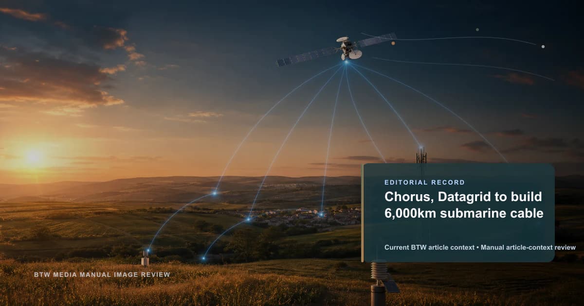 Chorus et Datagrid construiront un câble sous-marin de 6 000 km