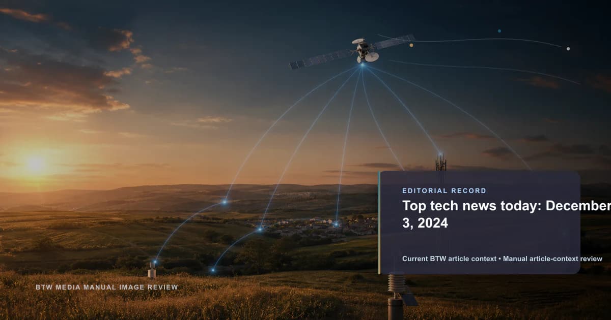 Les principales actualités tech du jour : 3 décembre 2024