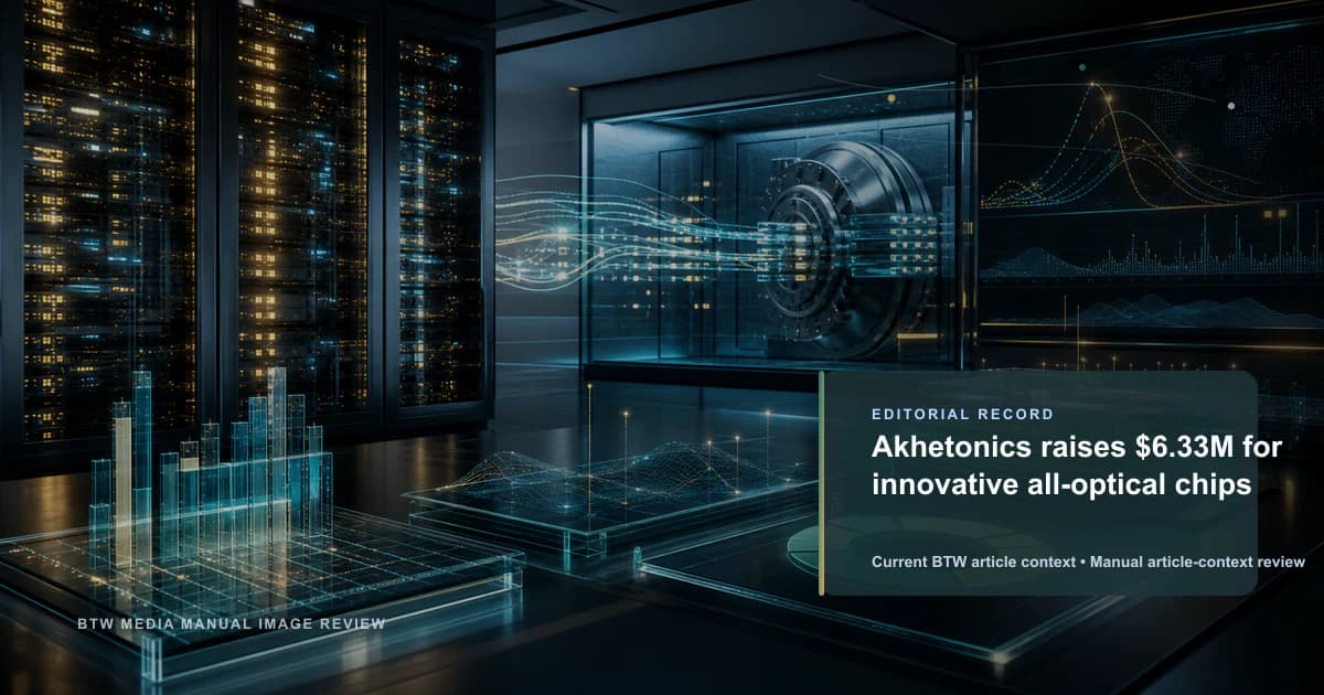 Akhetonics lève 6,33 millions de dollars pour des puces optiques innovantes