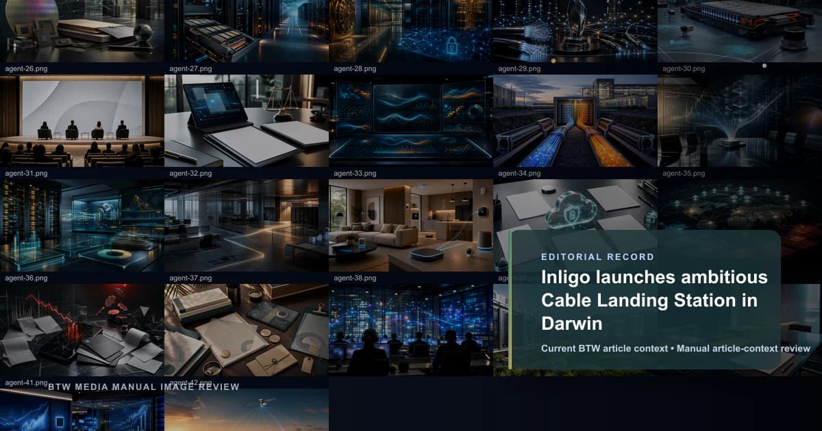 Inligo lance une ambitieuse station d'atterrissage de câbles à Darwin