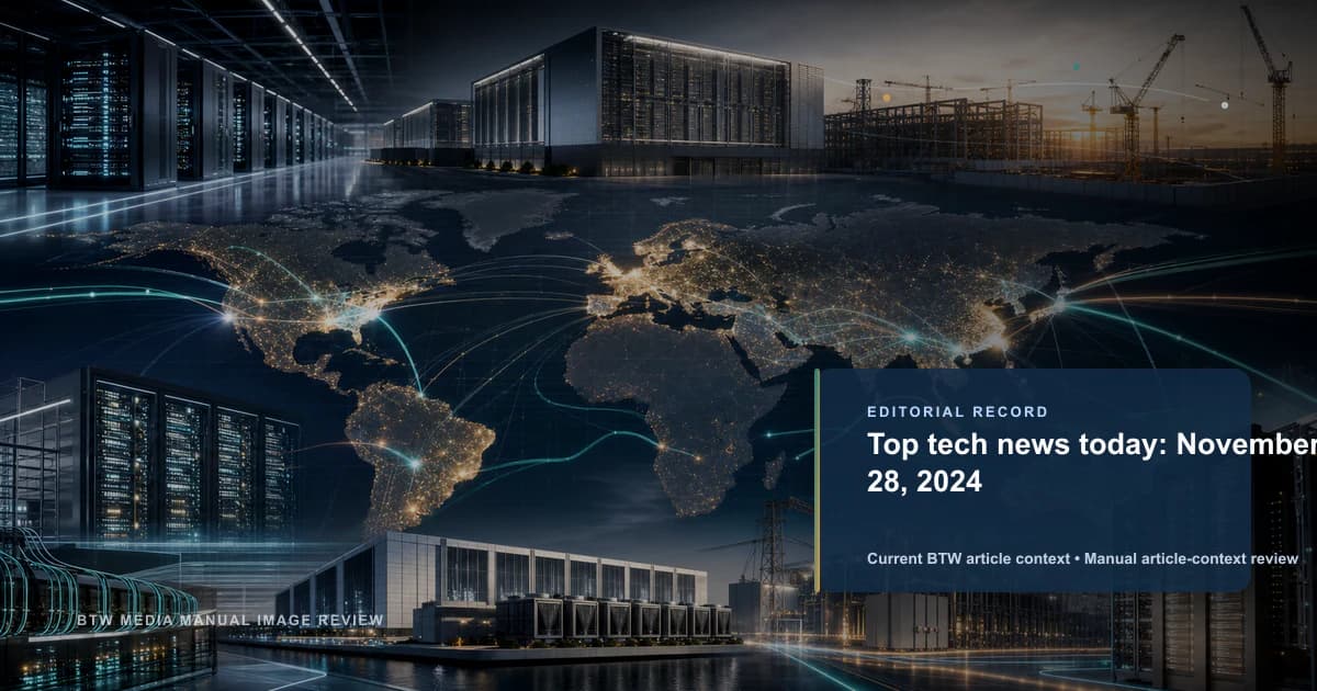 Actualités tech du jour: 28 novembre 2024