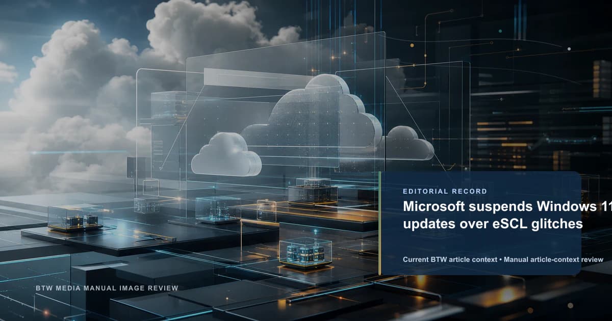 Microsoft suspend les mises à jour de Windows 11 pour des problèmes eSCL