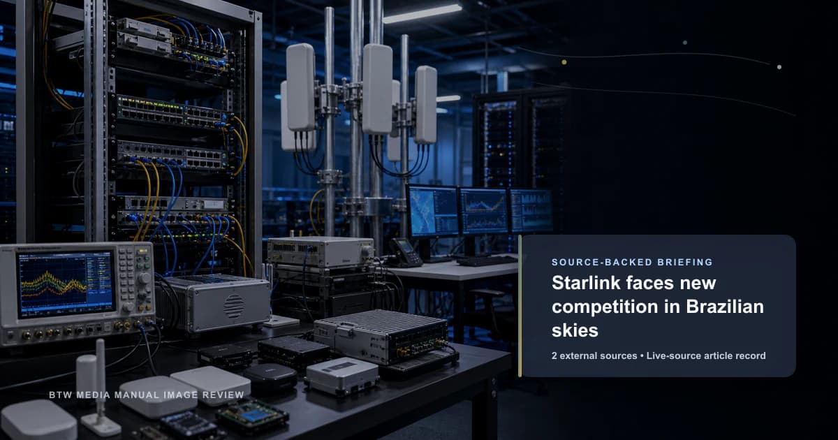 Starlink fait face à une nouvelle concurrence dans le ciel brésilien