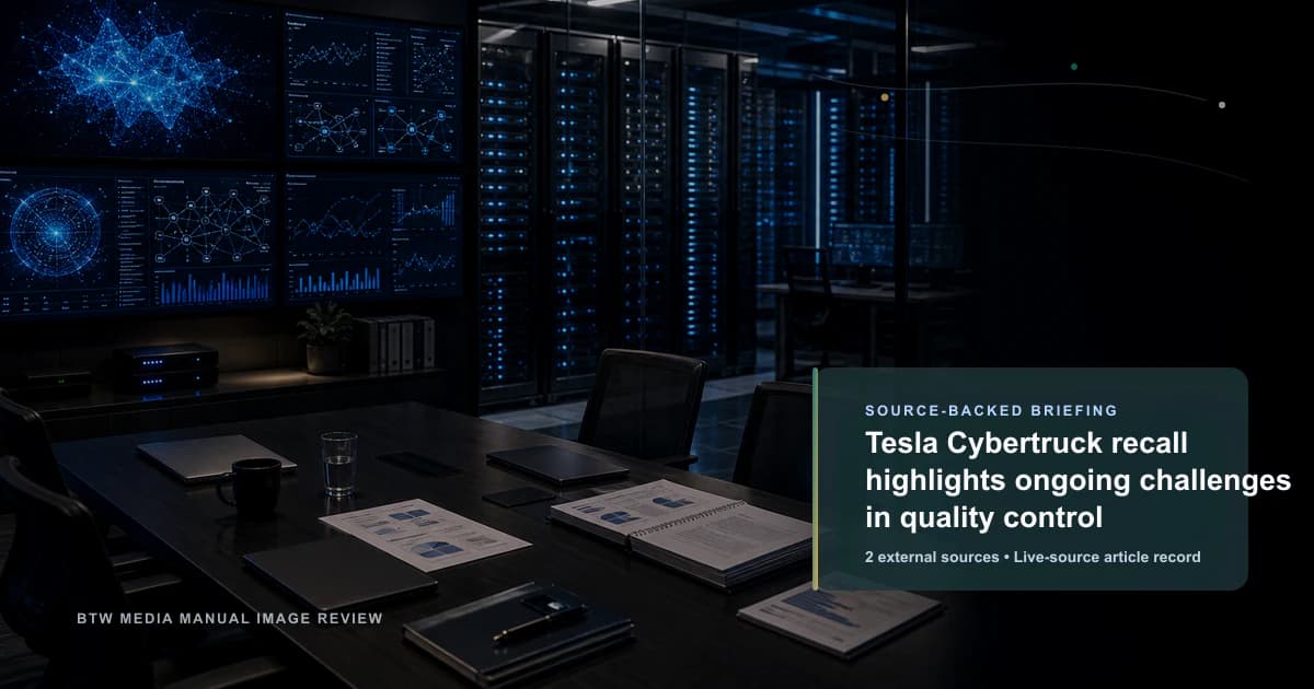 Tesla Cybertruck 召回凸显质量控制持续挑战