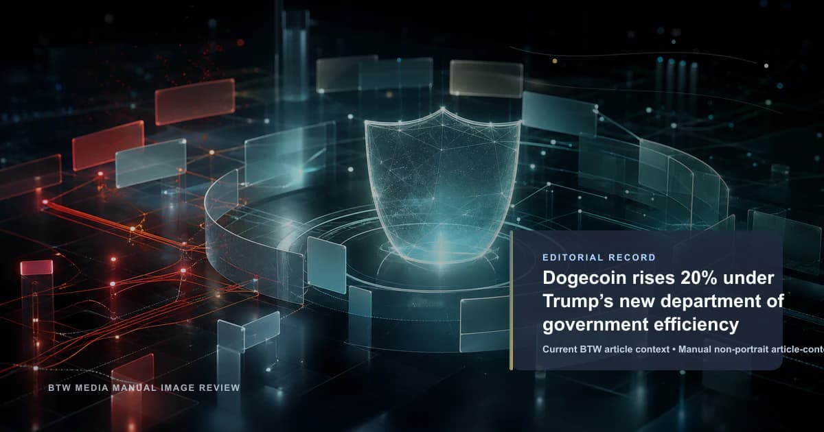 Le Dogecoin bondit de 20 % avec le nouveau département de l'efficacité gouvernementale de Trump