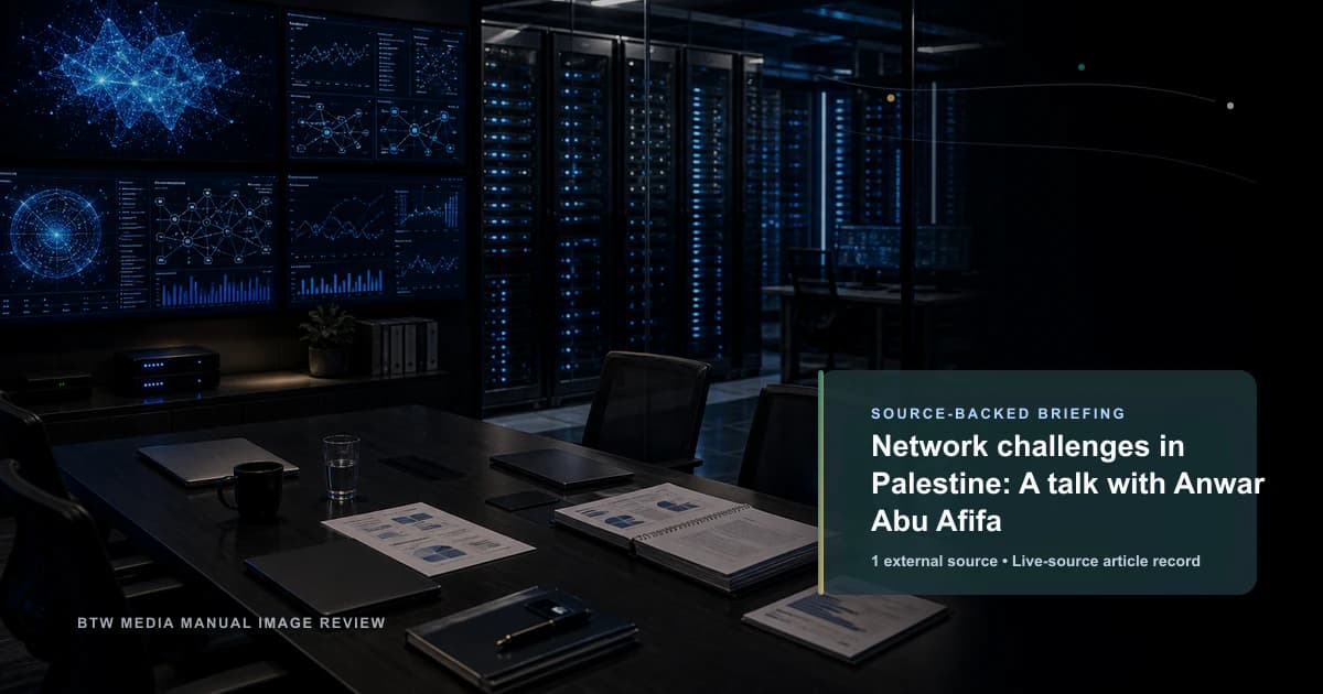Desafios de rede na Palestina: entrevista com Anwar Abu Afifa