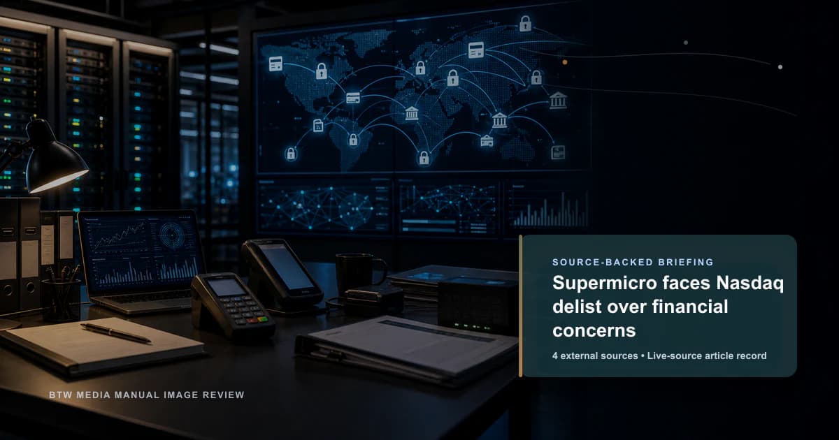 Supermicro confrontée au risque de radiation du Nasdaq suite à des préoccupations financières