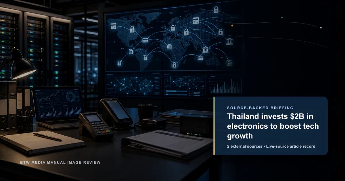 La Thaïlande investit 2 G$ dans les data centers et l'électronique pour stimuler sa croissance technologique