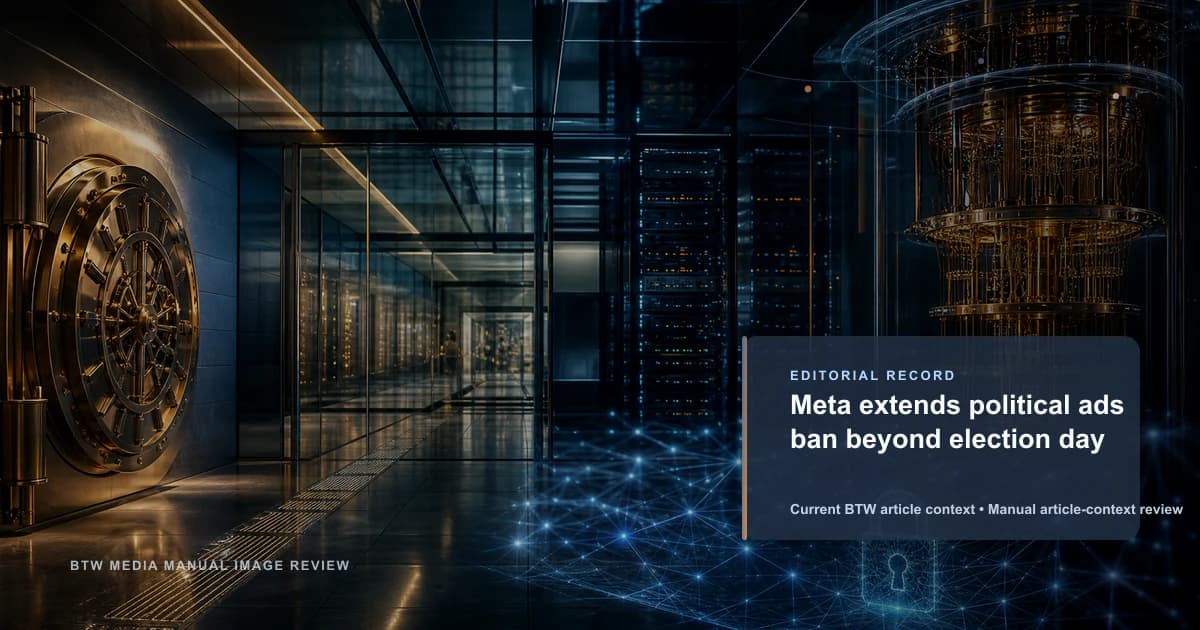 Meta prolonge l'interdiction des publicités politiques au-delà du jour du scrutin
