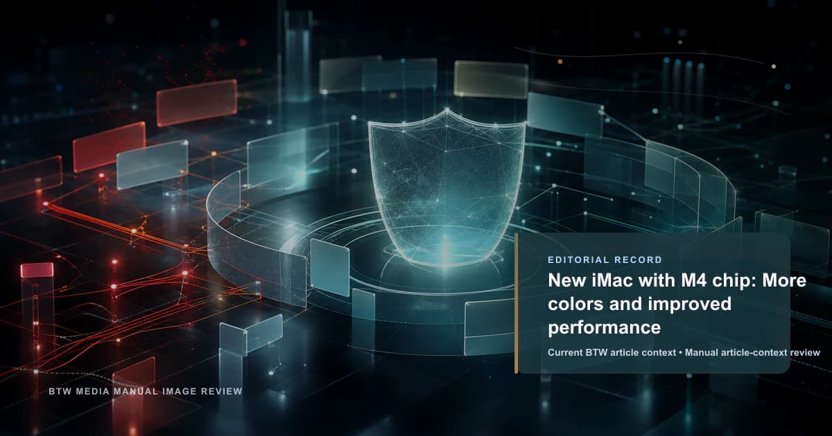 新款 iMac 配备 M4 芯片:更多颜色和性能提升