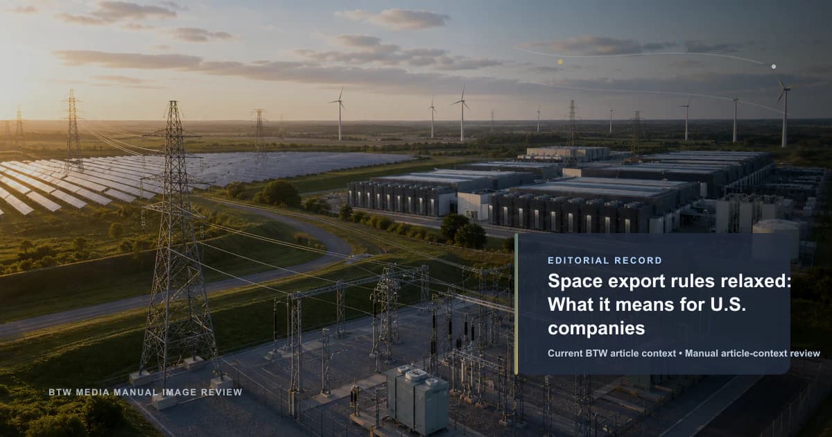 Assouplissement des règles d'exportation spatiale: ce que cela signifie pour les entreprises américaines