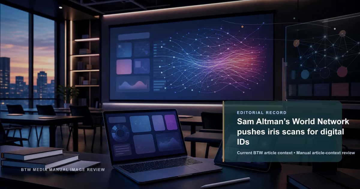 World Network de Sam Altman pousse les scans d’iris pour les identités numériques