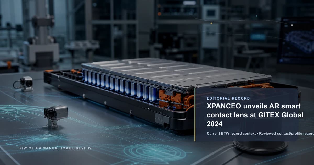 XPANCEO dévoile une lentille de contact AR au GITEX Global 2024