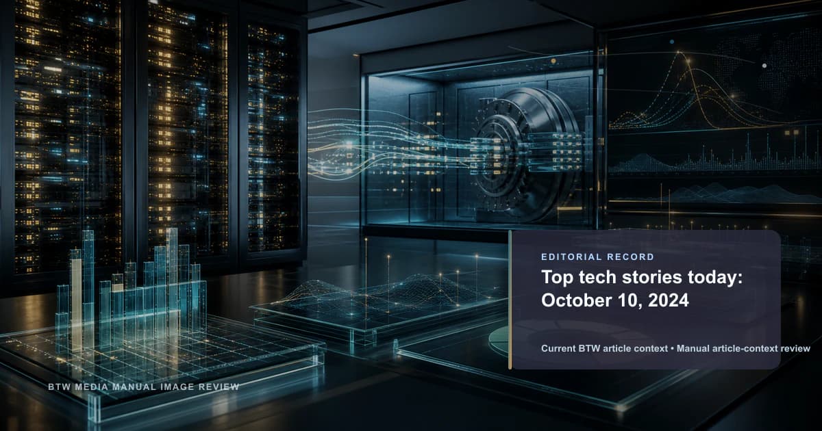 Principales noticias de tecnología: 10 de octubre de 2024