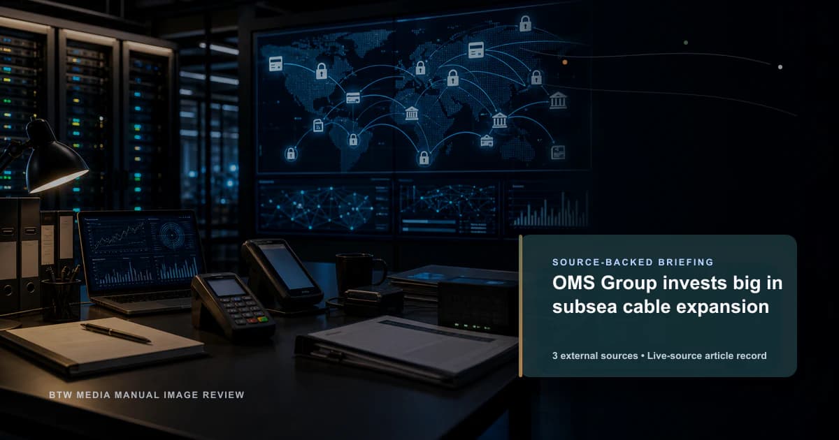 OMS Group investit massivement dans l'expansion des câbles sous-marins