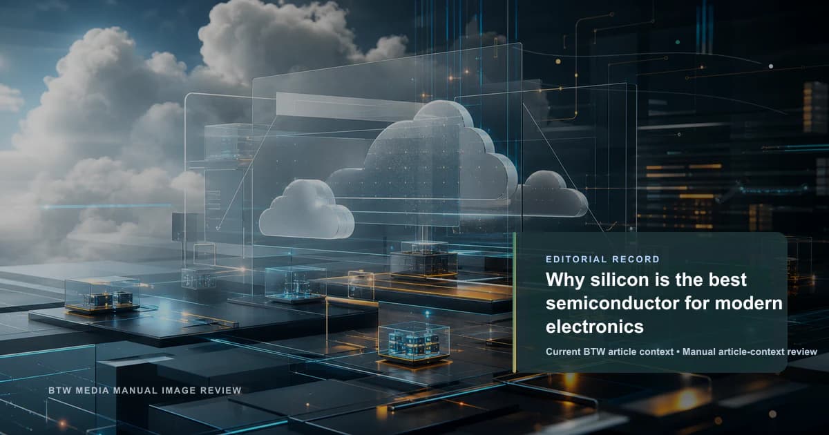 Por qué el silicio es el mejor semiconductor para la electrónica moderna