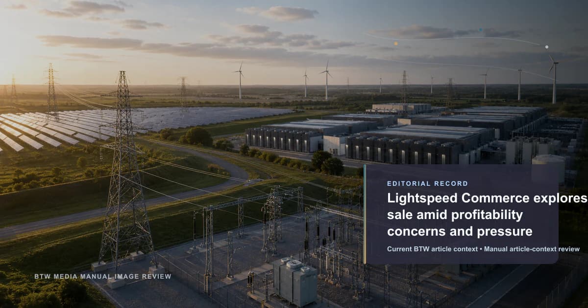 Lightspeed Commerce 因盈利担忧和压力考虑出售