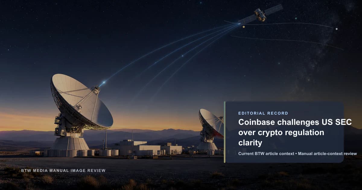 Coinbase desafía a la SEC de EE. UU. por la claridad en la regulación cripto